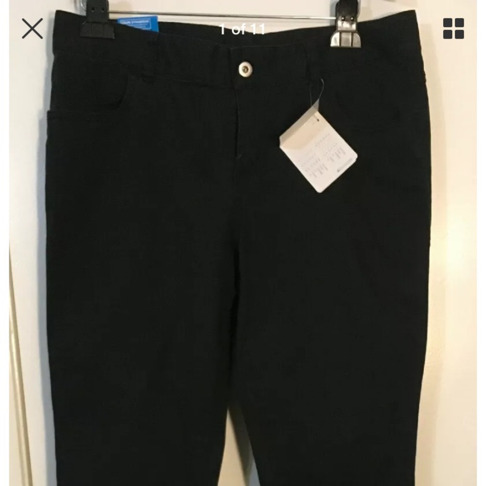 Columbia Selwood Pants, Black, Size 12